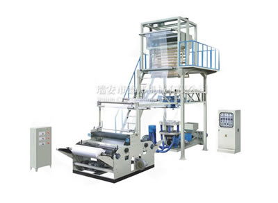 升降旋轉(zhuǎn)機(jī)頭吹膜機(jī)(PE熱收縮膜吹膜機(jī))